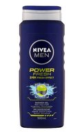 NIVEA MEN Power Fresh dušas želeja vīriešiem, 500ml