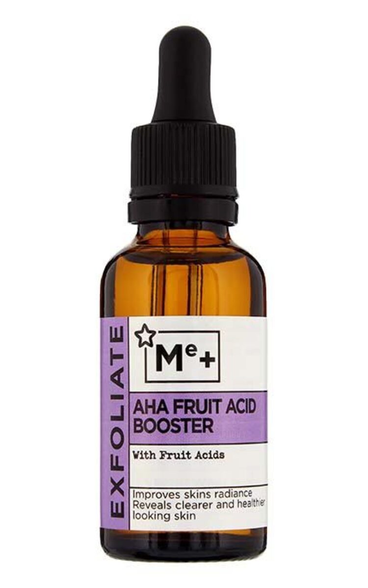 SUPERDRUG SUPERDRUG Me+ AHA Fruit Acid Booster сыворотка для улучшения тона кожи, 30мл 30 мл