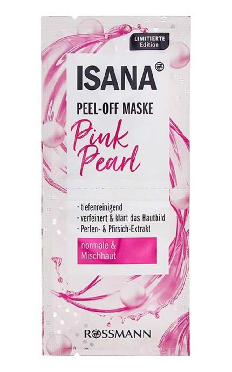 ISANA ISANA Pink Pearl pīlinga maska sejai, 2x8ml 16 ml