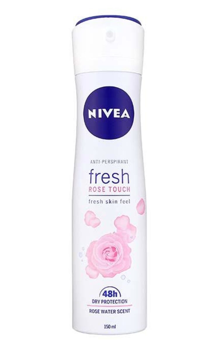 NIVEA NIVEA Fresh Rose Touch izsmidzināms antiperspirants, 150ml 150 ml