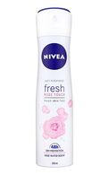 NIVEA Fresh Rose Touch izsmidzināms antiperspirants, 150ml