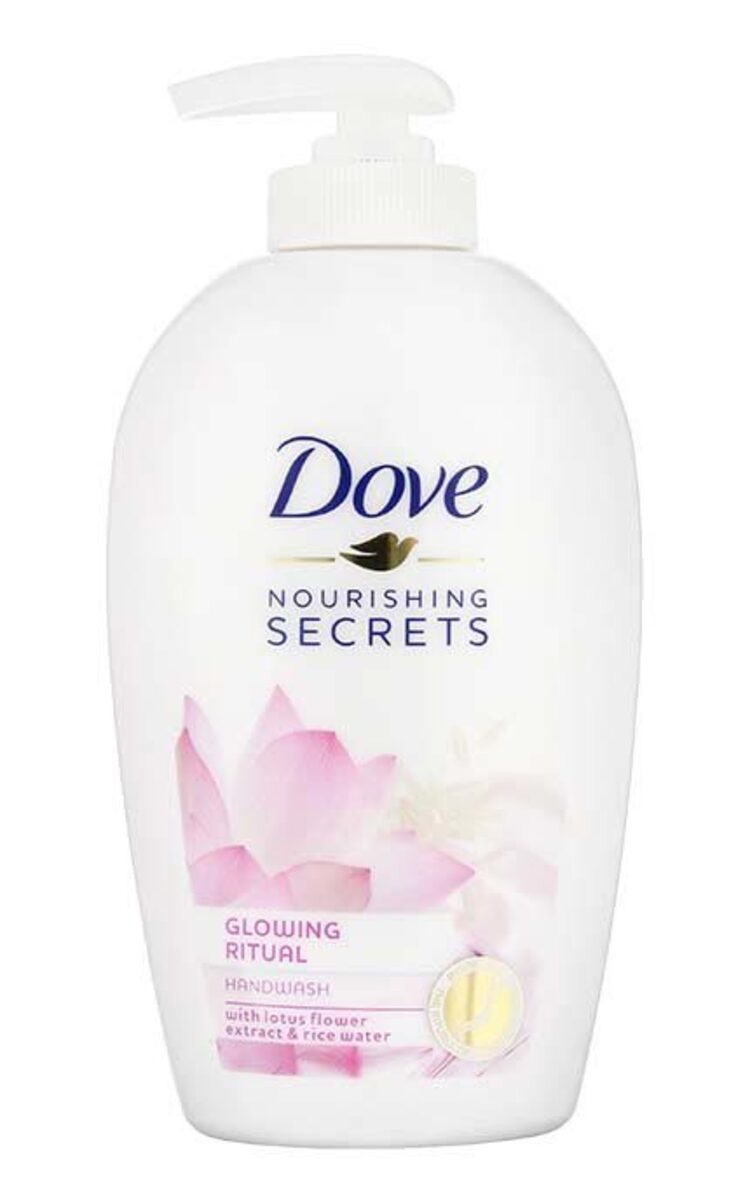 DOVE DOVE Glowing Ritual šķidrās ziepes, 250ml 250 ml