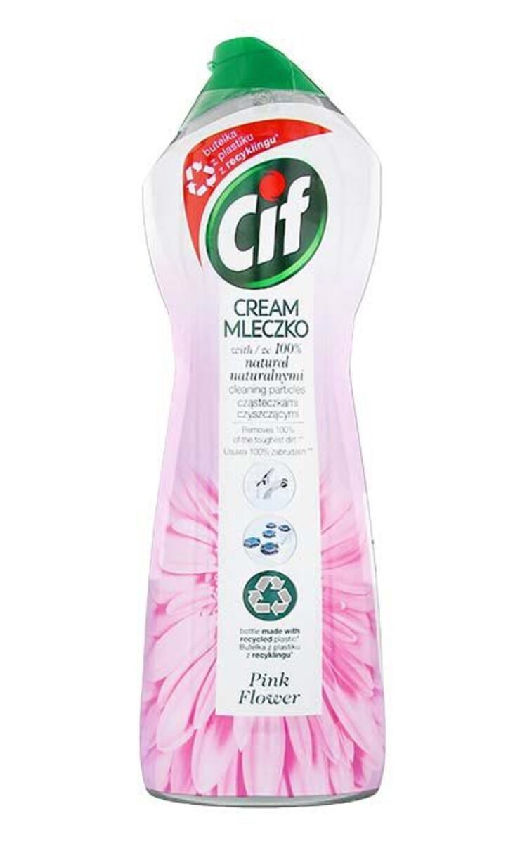 CIF CIF Pink Flowers чистящий крем для различных поверхностей, 780г 780 г