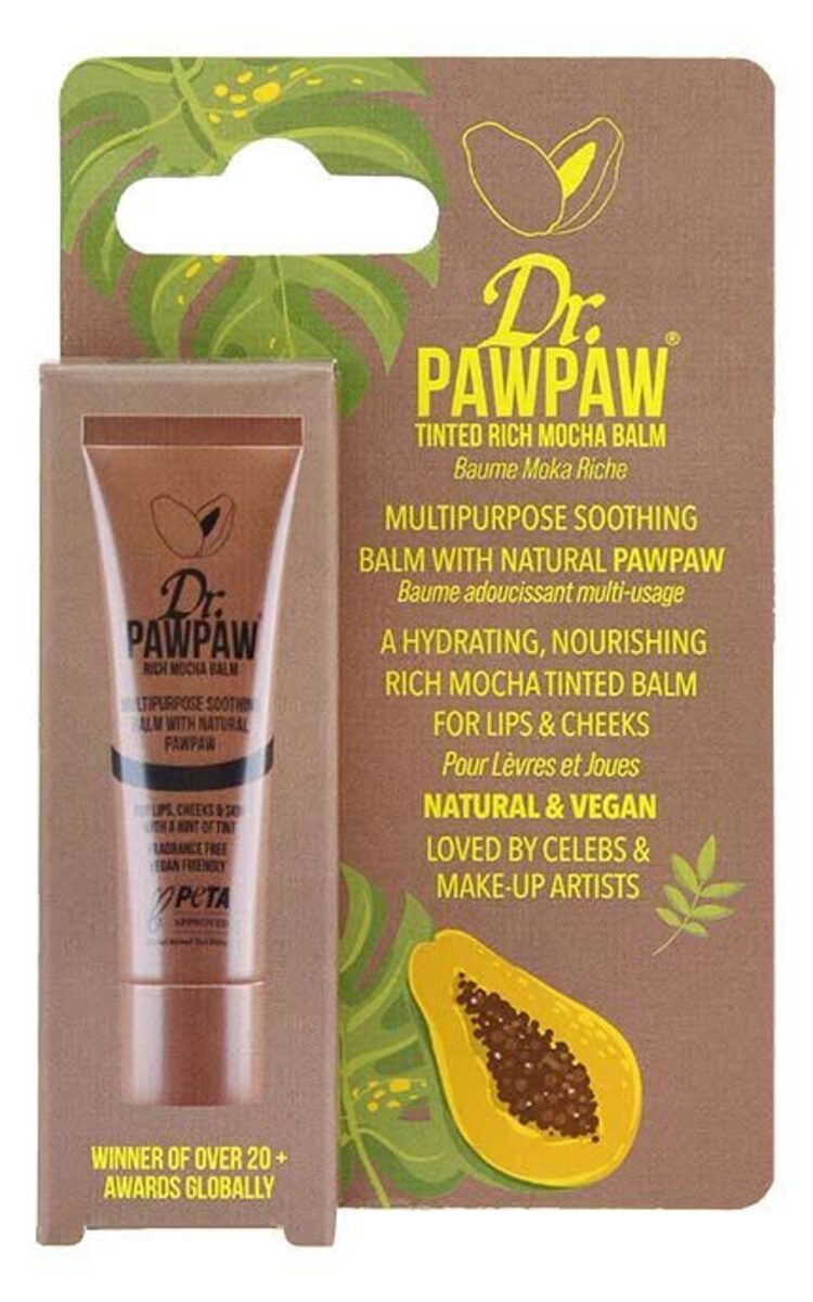 DR.PAWPAW DR.PAWPAW Rich Mocha universāls tonējošs balzams, 10ml 10 ml