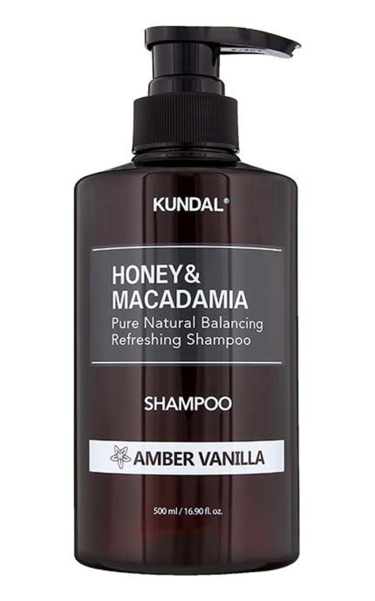 KUNDAL KUNDAL Honey&Macadamia Amber Vanilla безсульфатный шампунь для волос, 500мл 500 мл