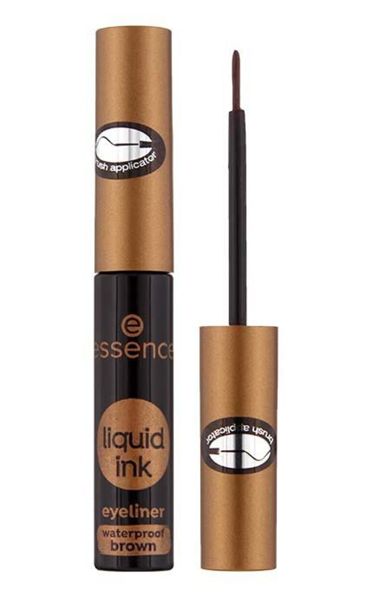 ESSENCE ESSENCE Liquid Ink Waterproof лайнер для глаз, Brown, 3мл Brown