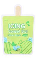 A'PIEU Icing Sweet Bar Melon barojoša un mitrinoša sejas maska ar melones ekstraktu, 1gab., 21g