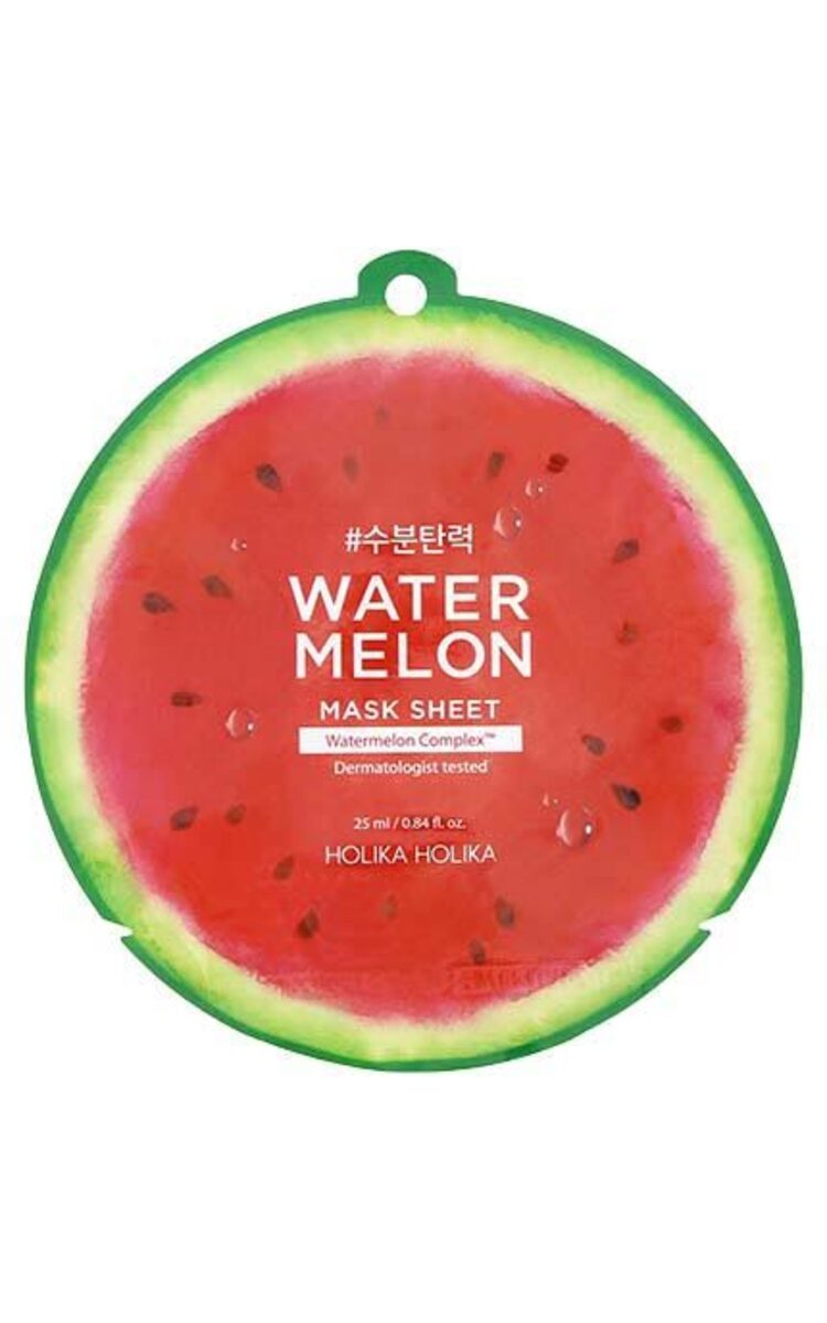 HOLIKA HOLIKA HOLIKA HOLIKA Watermelon листовая увлажняющая маска с экстрактом арбуза, 25мл 1 шт