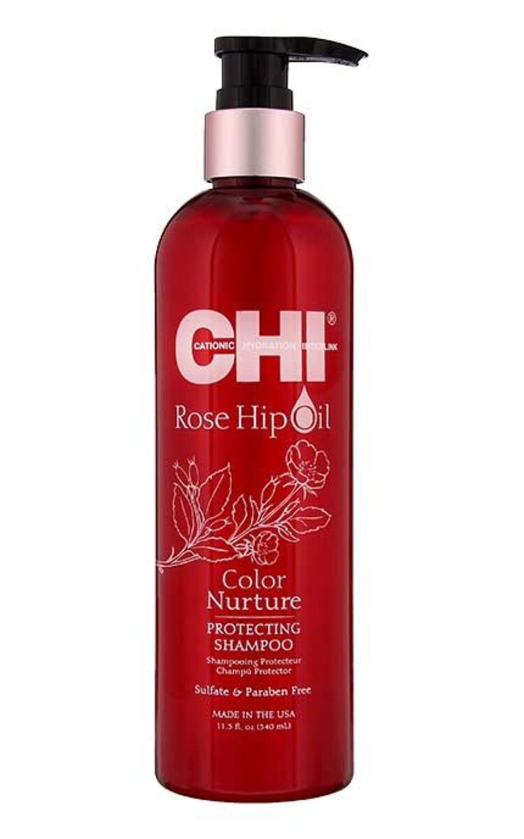 CHI LUXURY CHI Rose Hip Oil шампунь для окрашенных волос, 340мл 340 мл