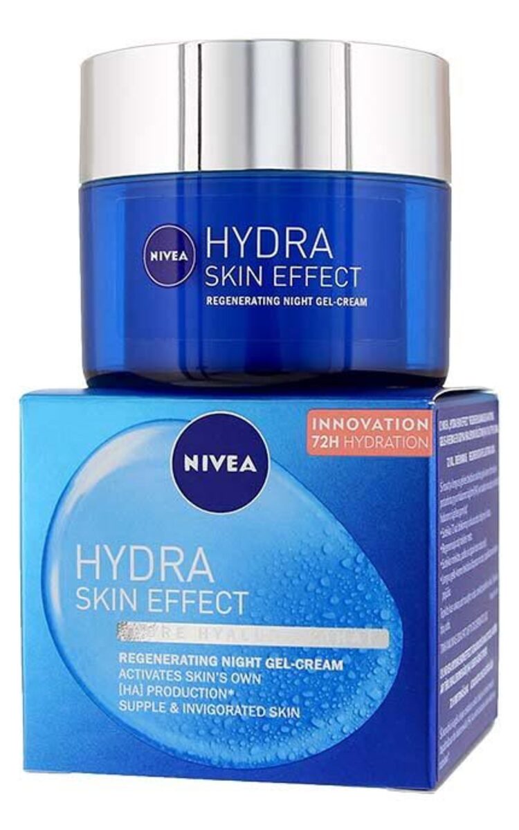 NIVEA VISAGE NIVEA Hydra Skin Effect Night гель-крем для лица, 50мл 50 мл