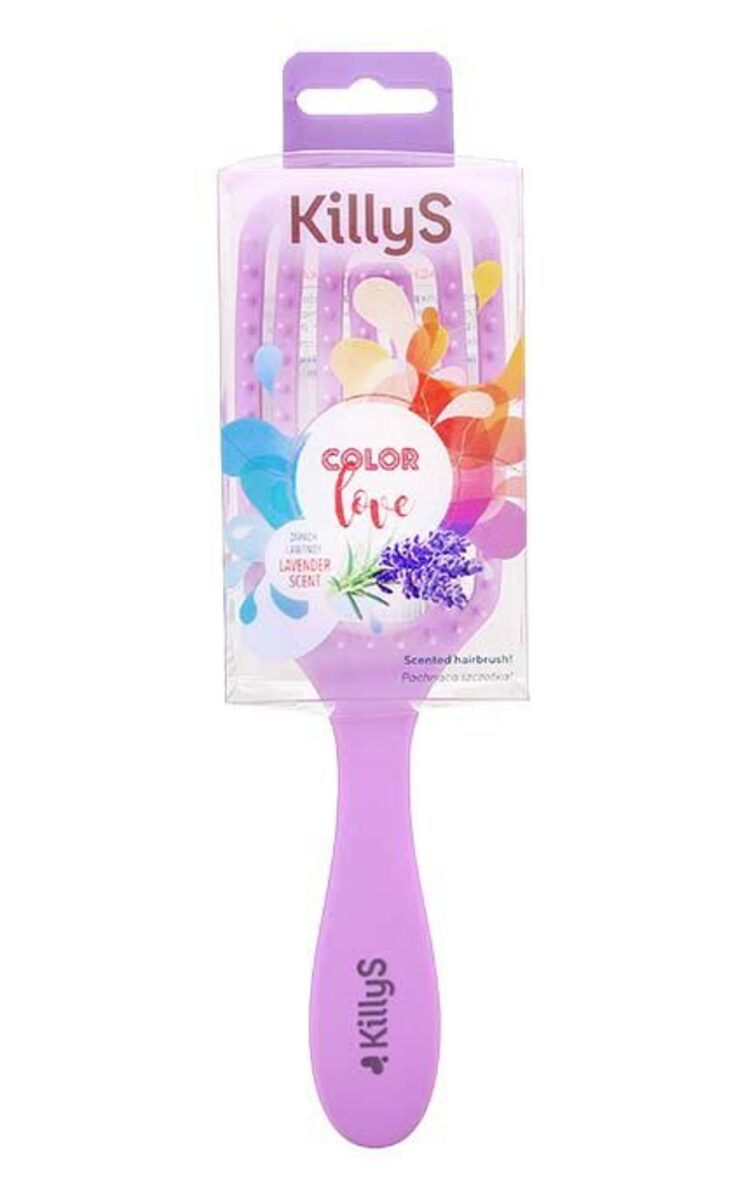 KILLYS KILLYS Color Love Lavanda ароматизированная щетка для волос 1 шт