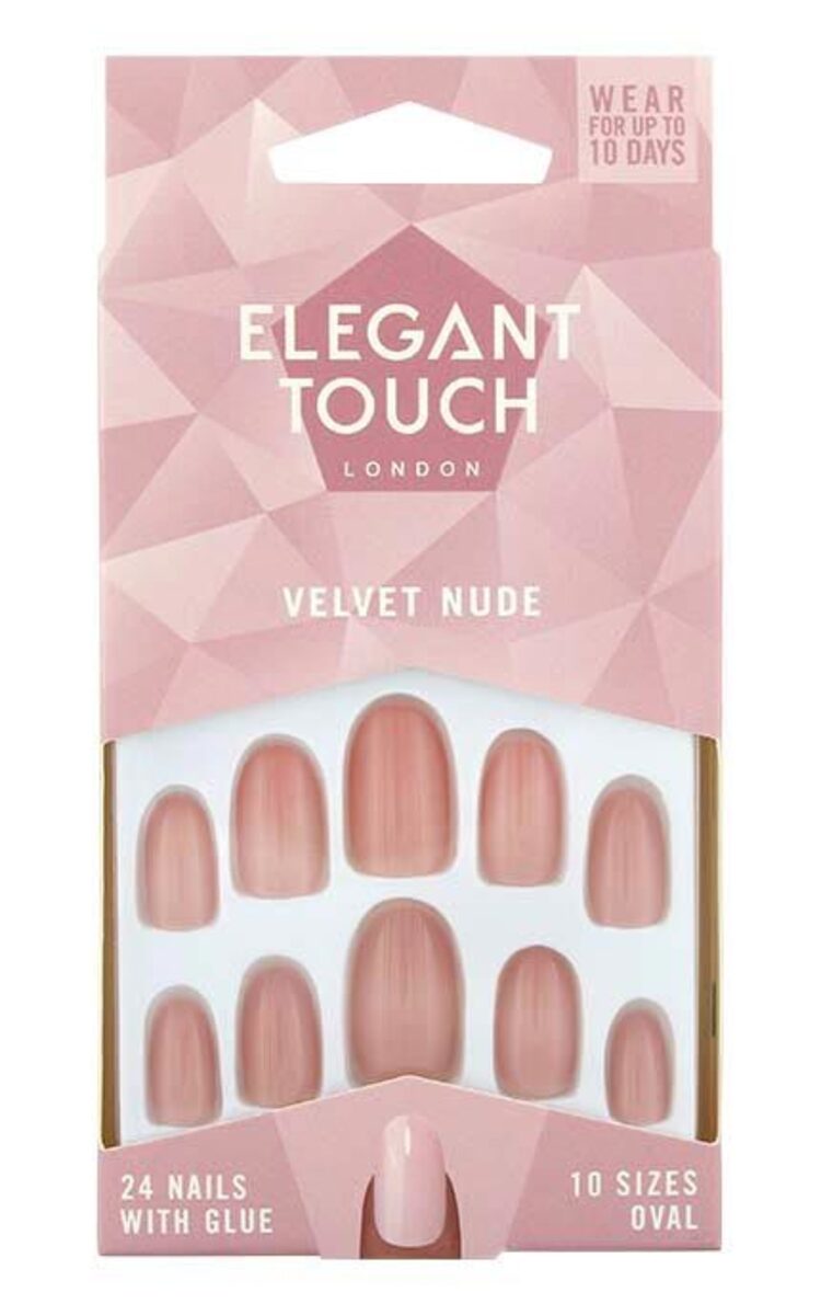 ELEGANT TOUCH ELEGANT TOUCH Velvet Nude комплект накладных ногтей, 24шт. 1 шт