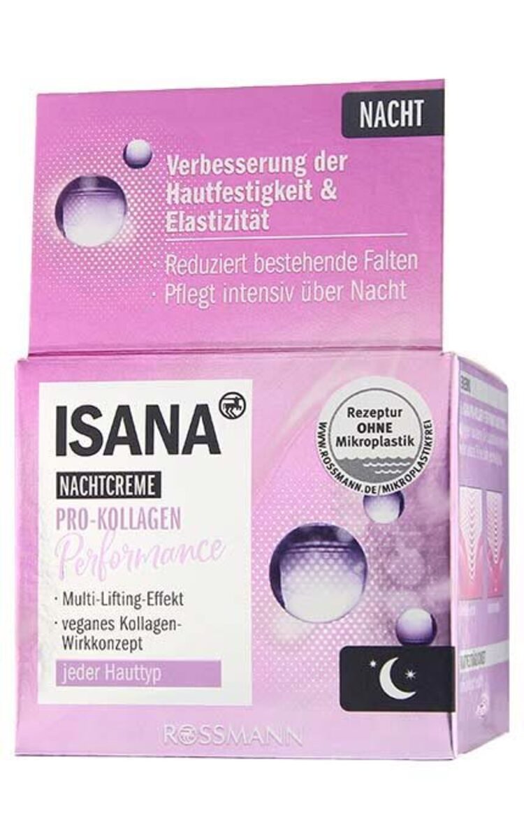 ISANA ISANA Pro-Collagen Performance ночной крем для лица, 50мл 50 мл