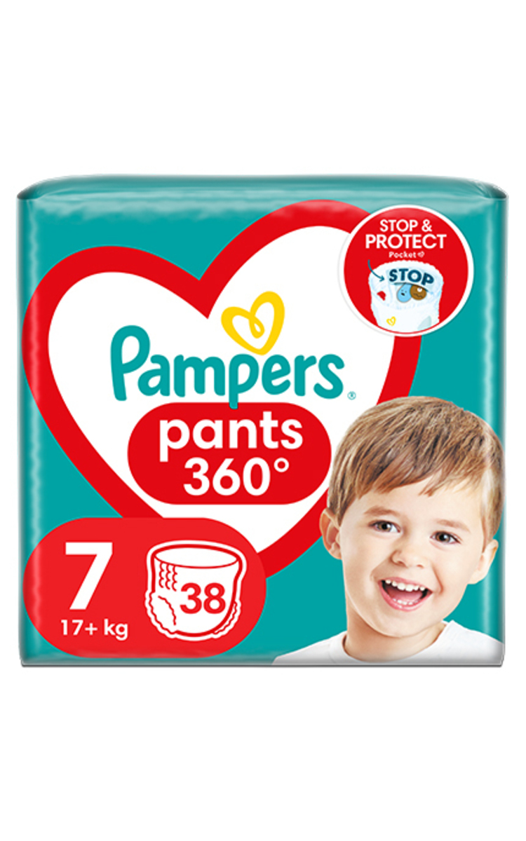 PAMPERS PAMPERS Extra Large7 трусики, 17+кг, 38шт. 38 шт