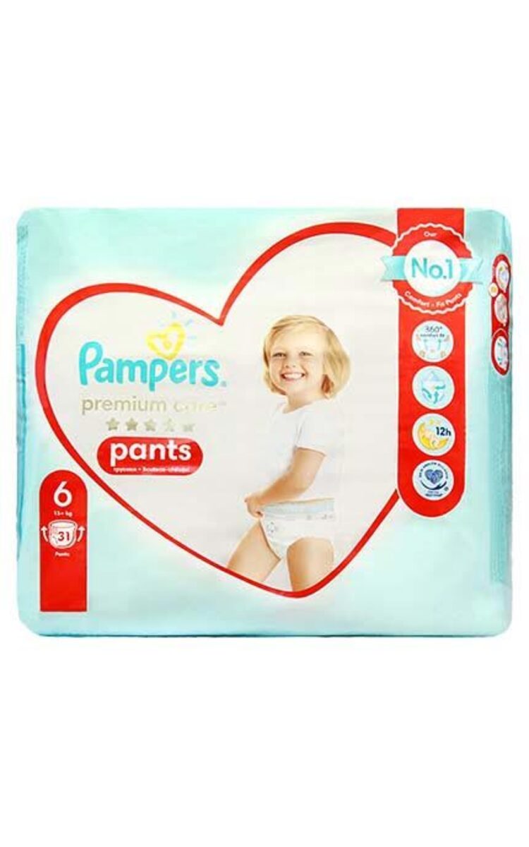 PAMPERS PAMPERS Premium Care Extra Large S6 трусики, 15+кг, 31шт. 31 шт