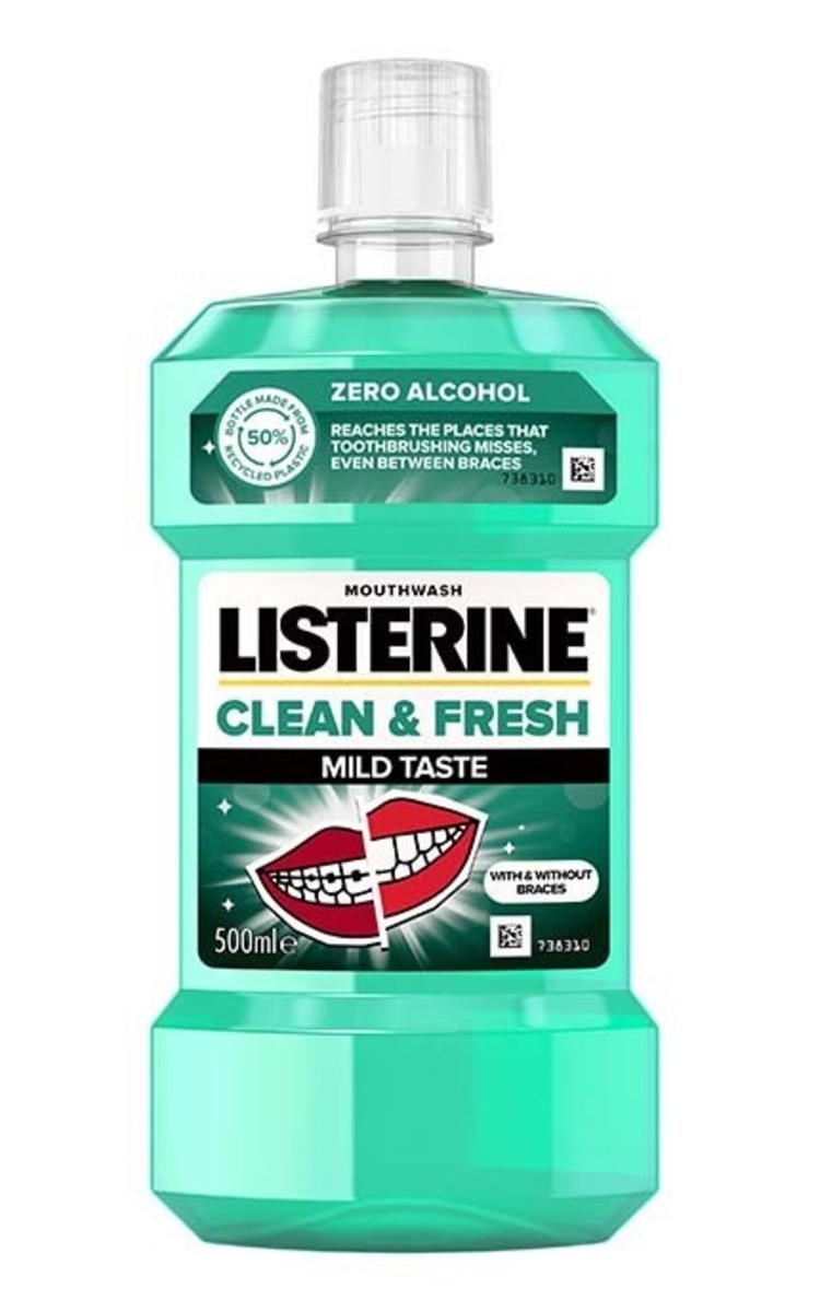 LISTERINE LISTERINE Clean&Fresh средство для полоскания рта, 500мл 500 мл