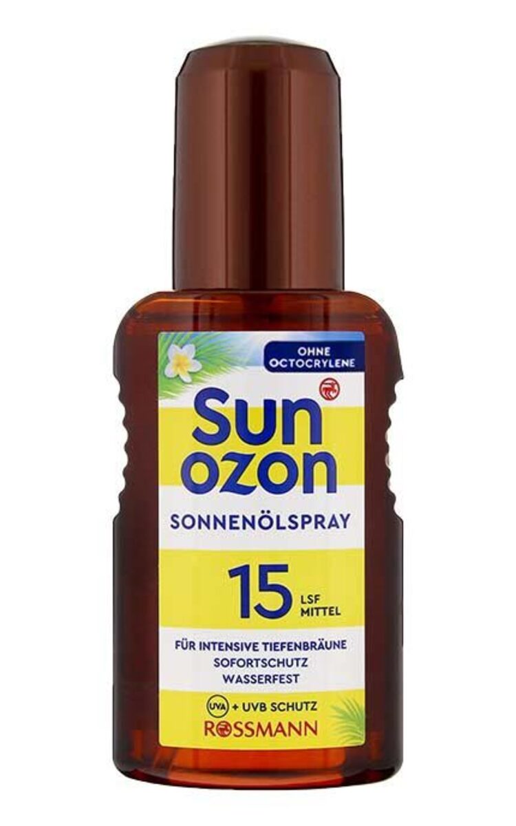 SUNOZON SUNOZON SPF15 распыляемое масло для интенсивного загара, 150мл 150 мл