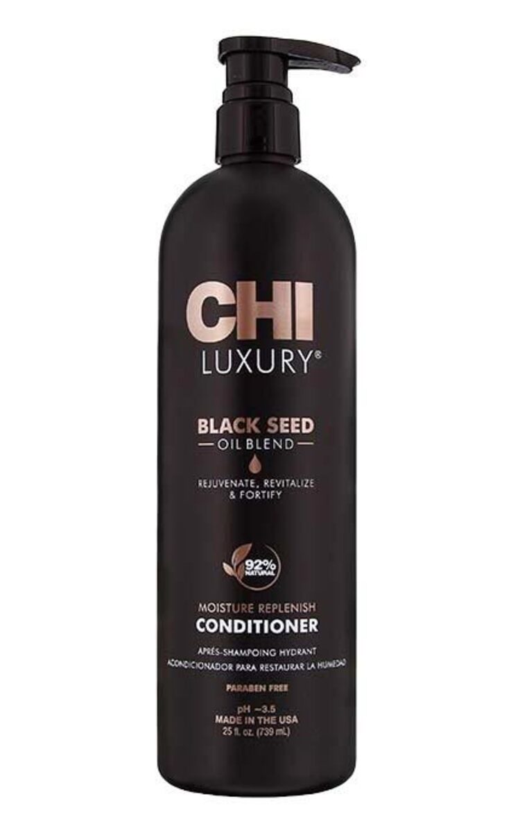 CHI LUXURY CHI LUXURY Black Seed Oil Moisture Replenish кондиционер для волос с маслом чёрного тмина, 739мл 739 мл