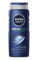 NIVEA MEN Fresh Kick dušas želeja vīriešiem, 500ml