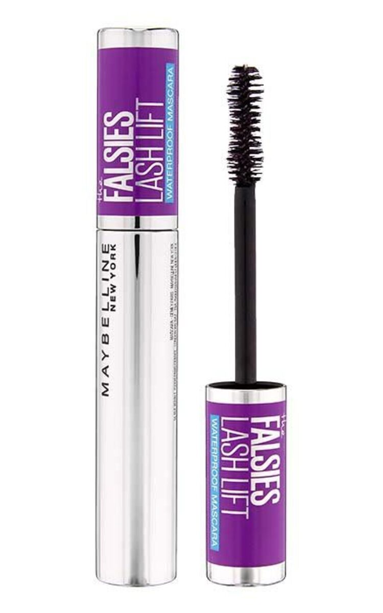 MAYBELLINE MAYBELLINE The Falsies Lash Lift Waterproof skropstu tuša, Black, 9.6ml Ultra Black