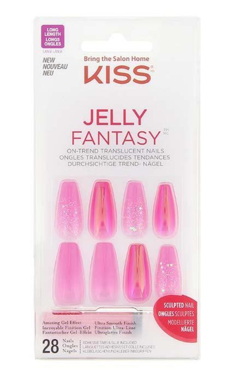 KISS KISS Gel Fantasy комплект накладных гелевых ногтей 1 шт