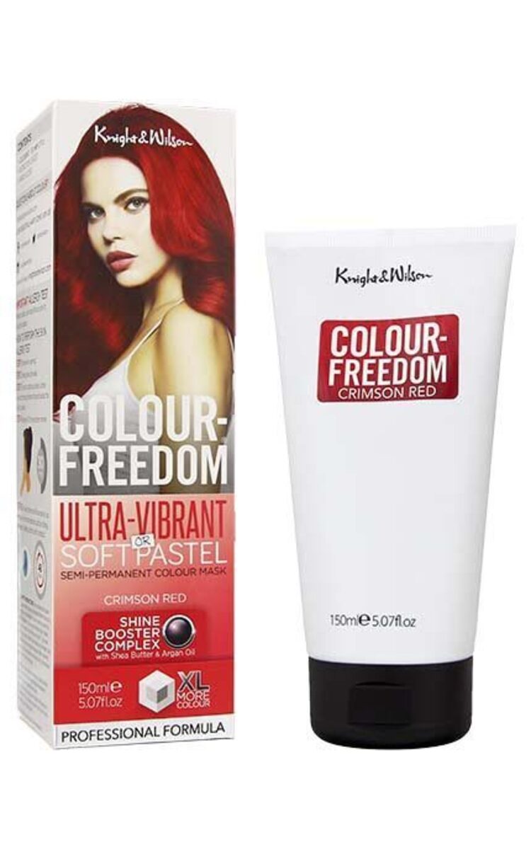 COLOUR FREEDOM COLOUR FREEDOM Тонирующая краска для волос, Crimson Red, 150мл 1 шт