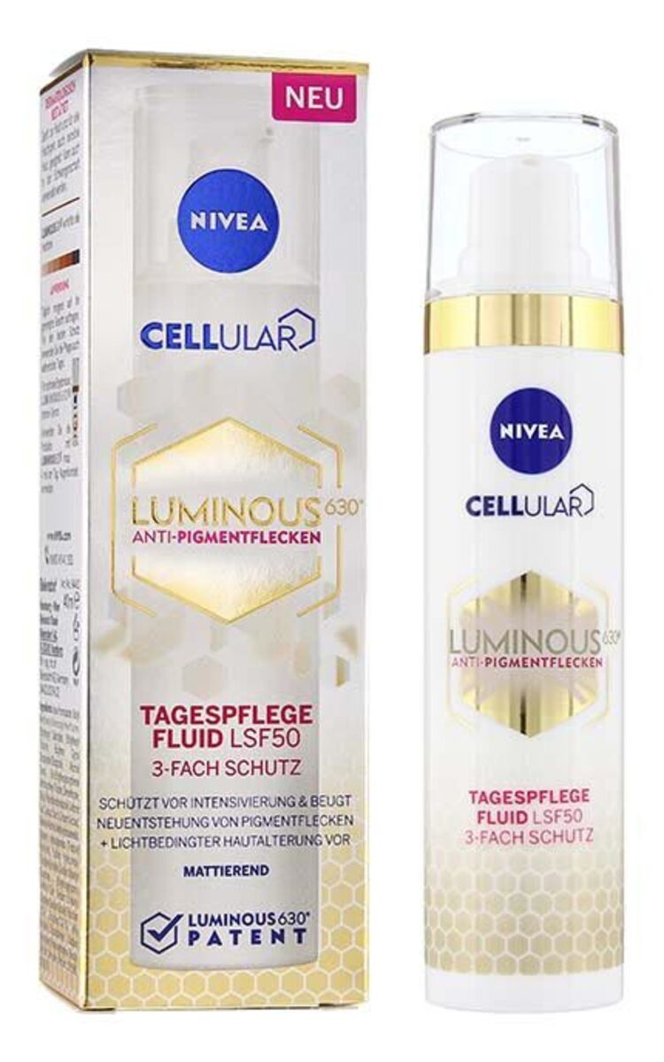 NIVEA VISAGE NIVEA Cellular Luminous630® dienas fluīds sejai, 40 ml 40 ml