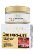 L`OREAL Age Specialist 45+ SPF20 pretgrumbu dienas krēms sejai, 50ml