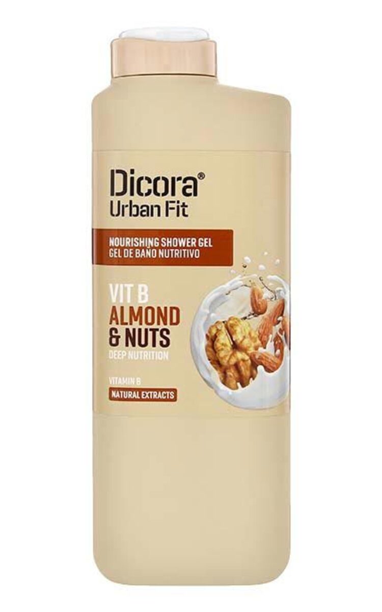 DICORA DICORA Vit B Almond&Nuts увлажняющий гель для душа, 400мл 400 мл