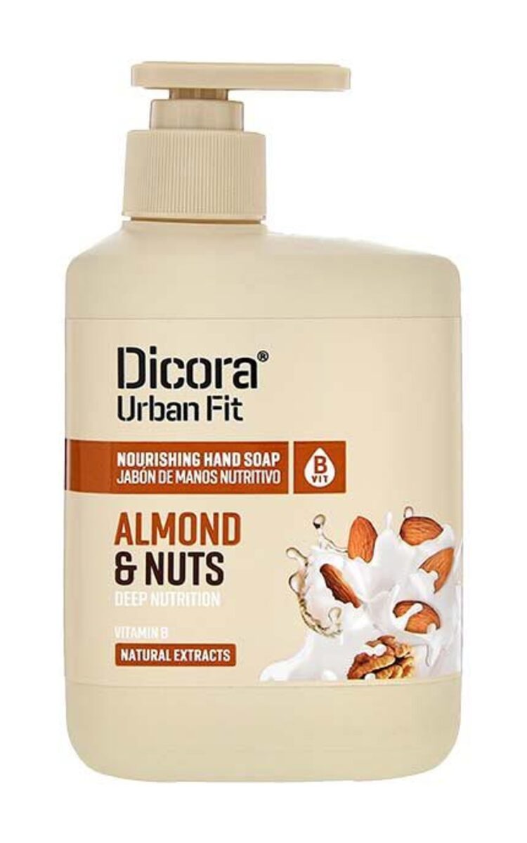 DICORA DICORA Almond&Nuts жидкое мыло для рук с витамином B, 500мл 500 мл