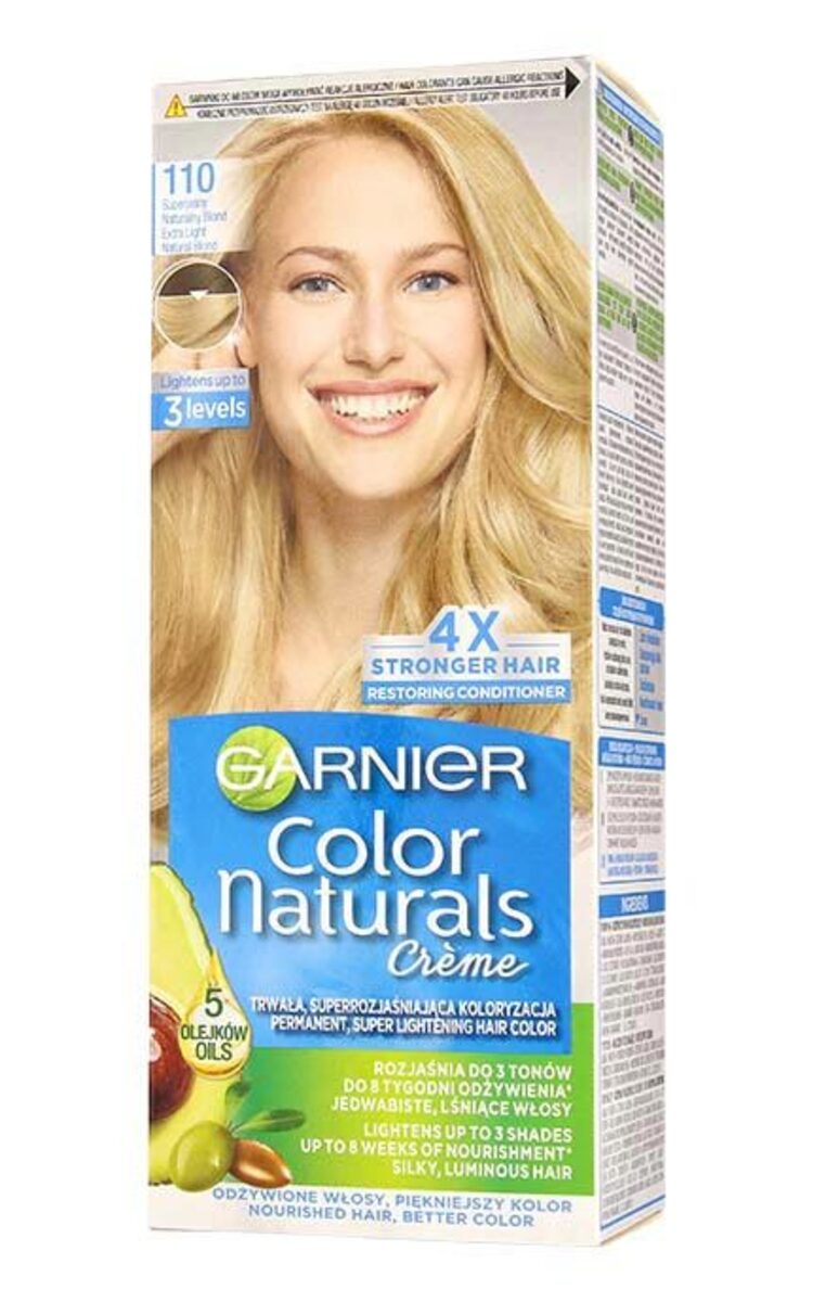 GARNIER COLOR NATURALS GARNIER COLOR NATURALS Краска для волос, 110 Extra Light Natural Blond 1 шт