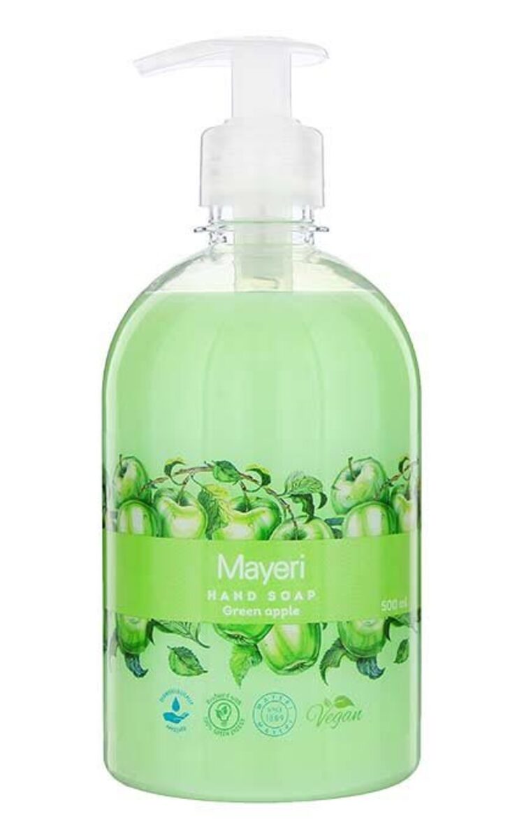 MAYERI MAYERI Šķidrās ziepes Green Apple, 500ml 500 ml