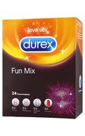 DUREX Fun Mix prezervatīvi, 24gab.