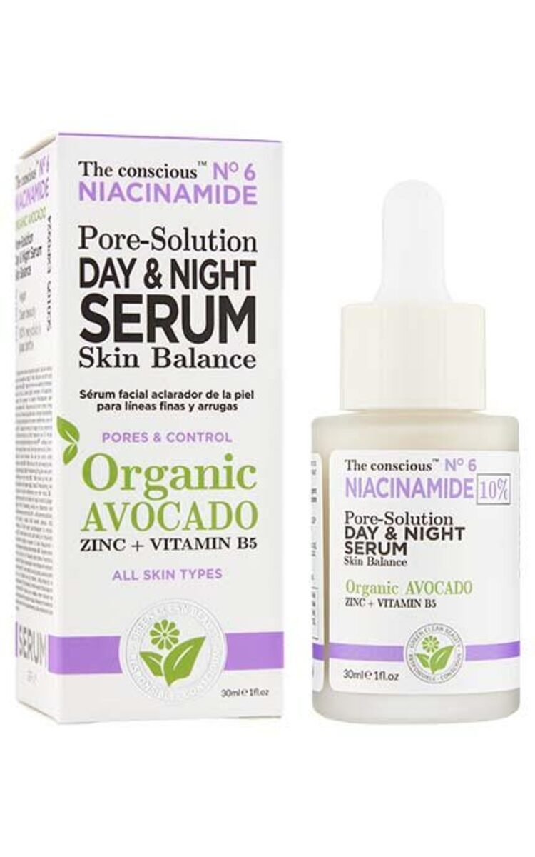 BIOVENE BIOVENE Niacinamide Pore-Solution Day & Night Organic Avocado сыворотка для проблемной кожи лица, 30мл 30 мл