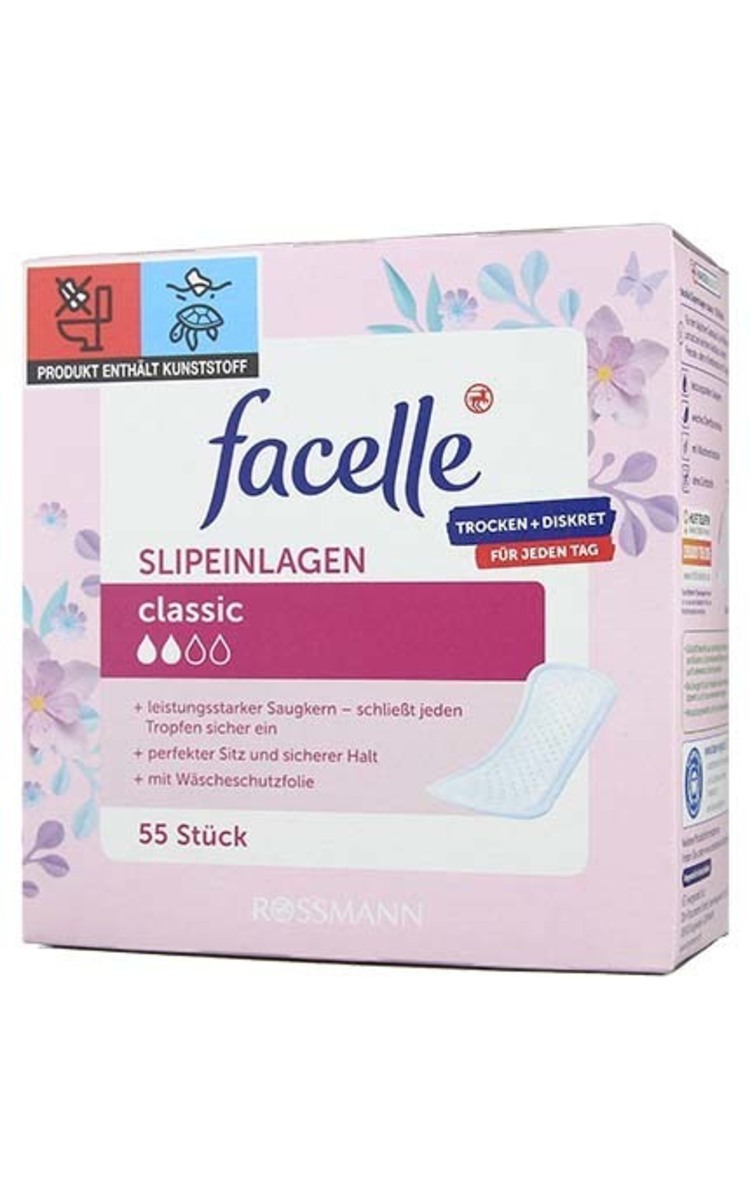 FACELLE FACELLE Classic ежедневные прокладки, 55шт. 55 шт