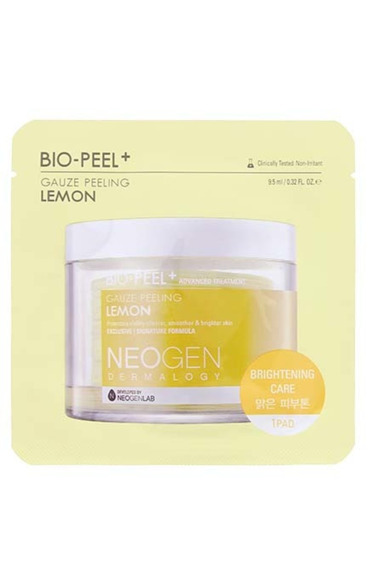 NEOGEN NEOGEN Bio-Peel Gauze Peeling-Lemon, pīlinga disks sejai, 1gab. 9,5 ml