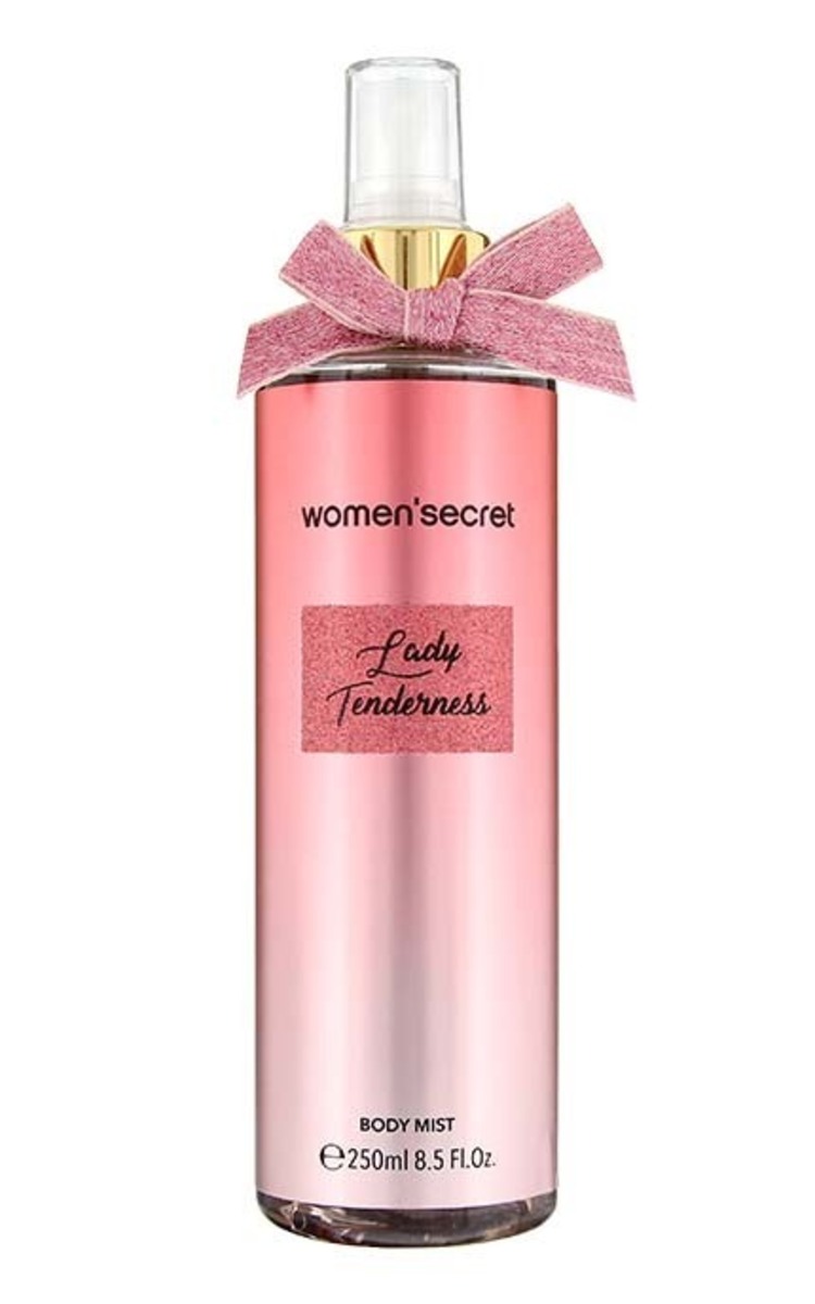 WOMEN SECRET WOMEN'SECRET Lady Tenderness parfimēts ķermeņa sprejs ar spīdumu, 250ml 250 ml