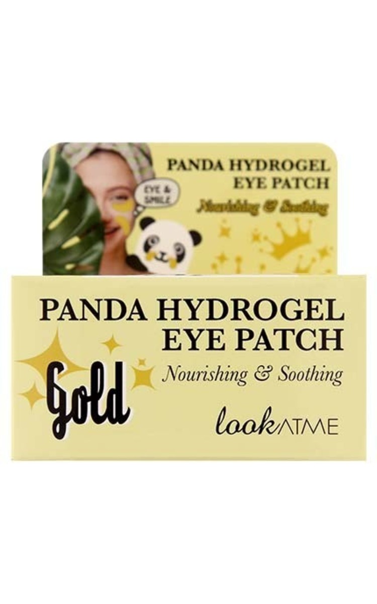 LOOK AT MY  LOOK AT ME Panda Hydrogel Gold maska ādai pa acīm, 30 pāri 60 gab.