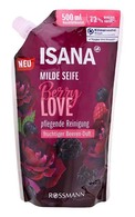 ISANA Berry Love šķidro ziepju rezerve, 500ml