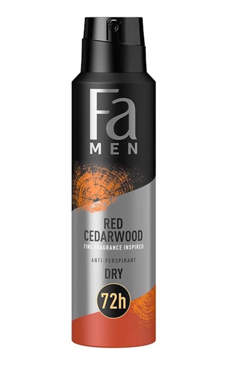 FA FA MEN Red Cedarwood распыляемый антиперспирант, 150мл 150 мл