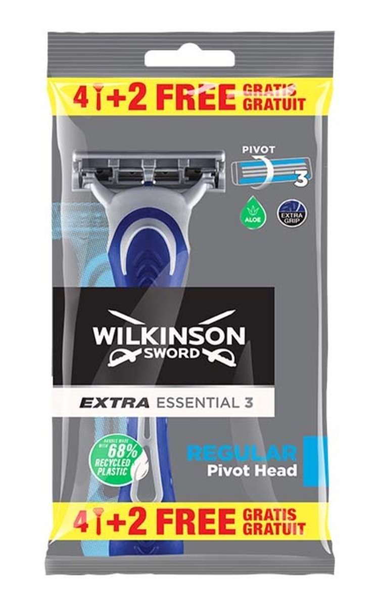 WILKINSON WILKINSON Extra Essential 3 Regular одноразовые станки, 4+2шт. 6 шт