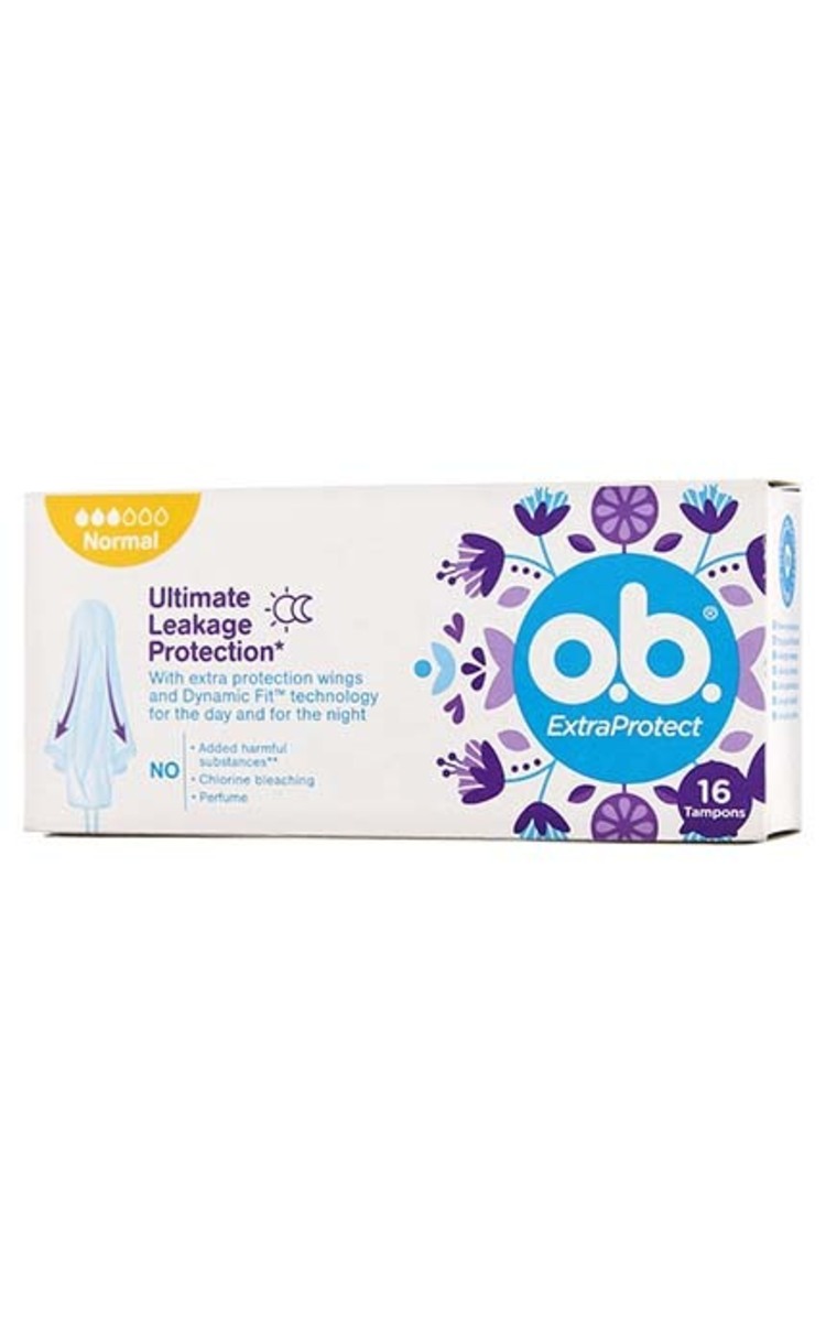 O.B. O.B. ExtraProtect Normal тампоны, 16шт. 16 шт