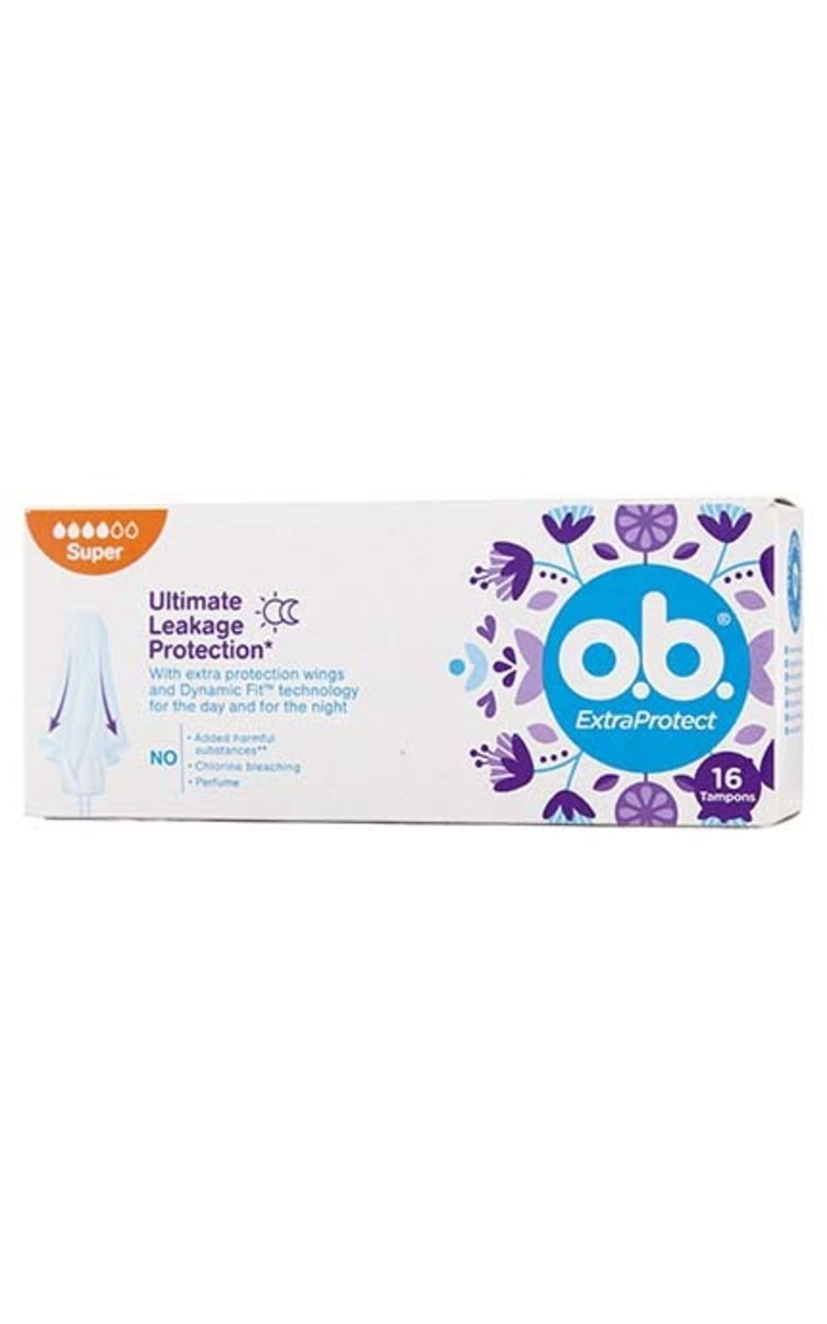 O.B. O.B. ExtraProtect Super tamponi, 16gab. 16 gab.