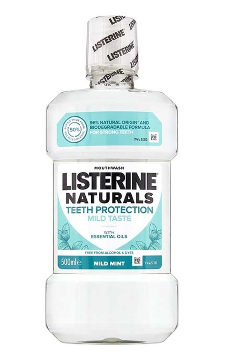 LISTERINE LISTERINE Naturals Teeth Protection средство для полоскания рта, 500мл 500 мл