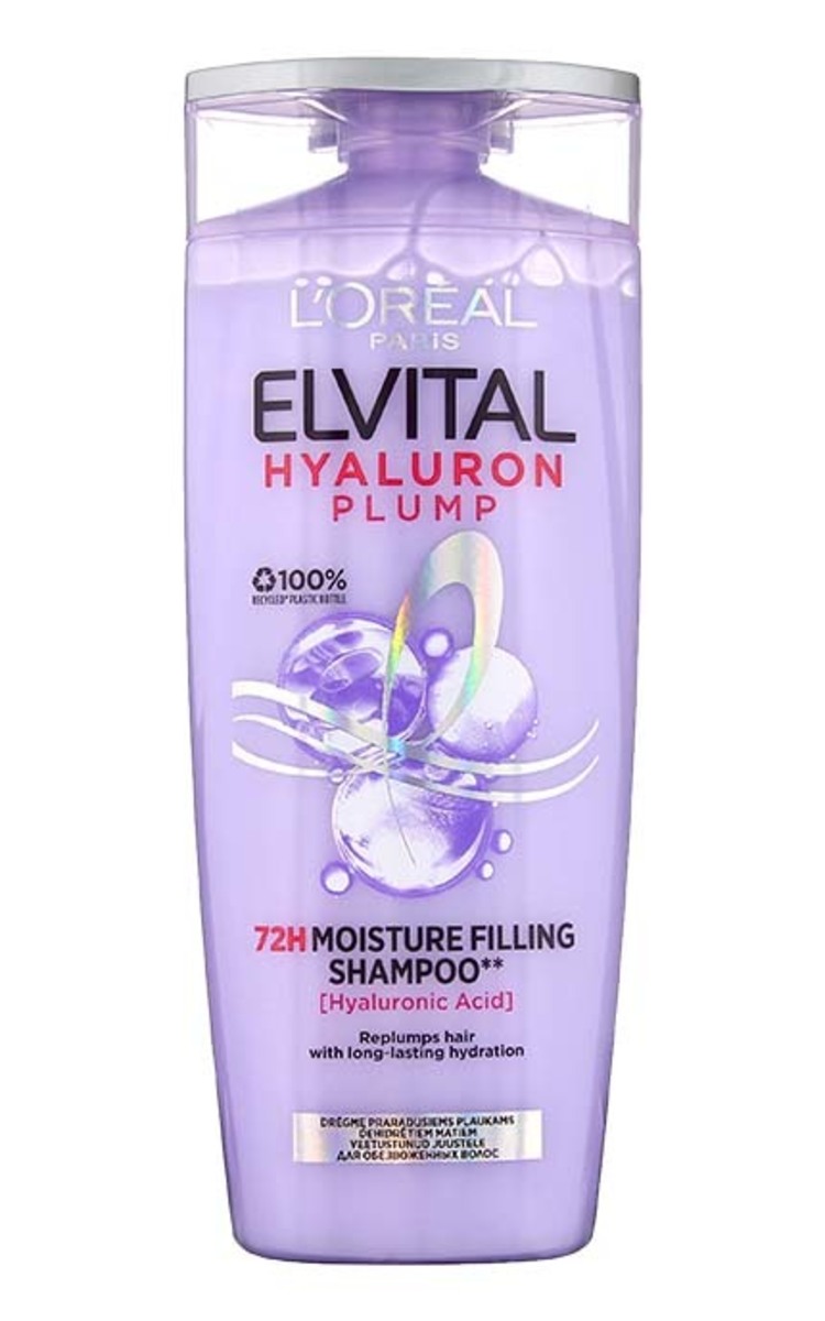 ELVITAL ELVITAL Hyaluron Plump наполняющий влагой шампунь, 250мл 250 мл