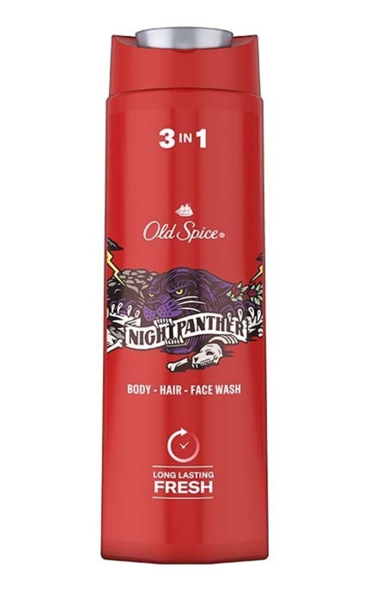 OLD SPICE OLD SPICE Night Panther šampūns un dušas želeja, 400ml 400 ml