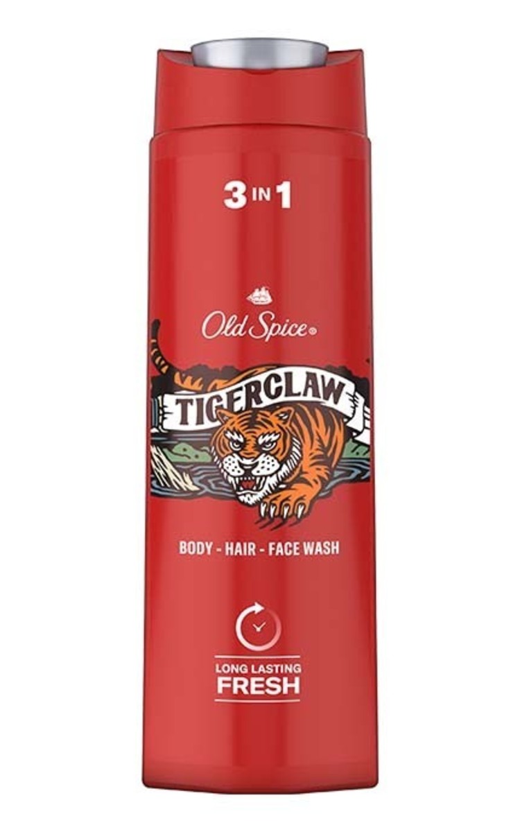 OLD SPICE OLD SPICE Tiger Claw šampūns un dušas želeja, 400ml 400 ml