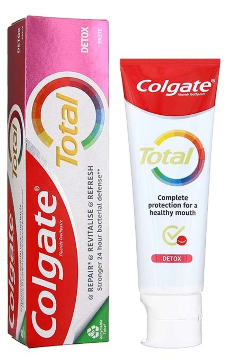 COLGATE COLGATE Total Detox зубная паста, 75мл 75 мл