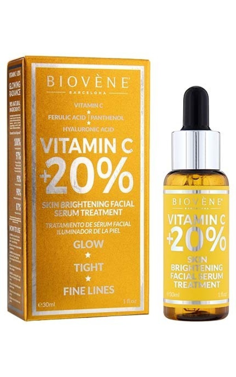 BIOVENE BIOVENE Skin Brightening Vitamin C +20% сыворотка для лица, 30мл 30 мл