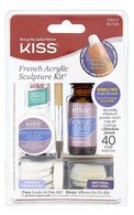 KISS French Acrylic Kit (Dual Injection) комплект накладных ногтей для французского маникюра